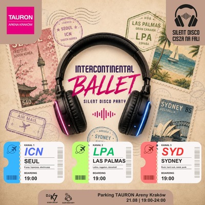 Cisza na Fali – Silent Disco: Intercontinental Ballet
